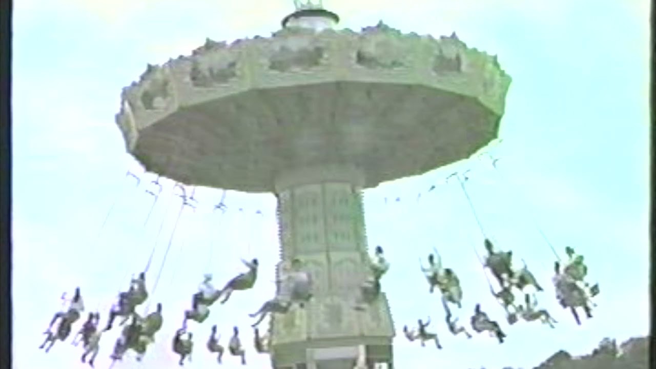 Scary rides at Pleasurewood Hills Suffolk UK Early 1990’s theme park