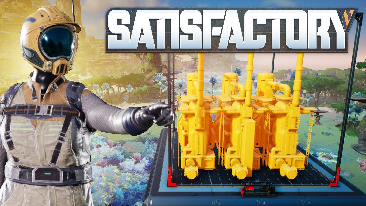 Как использовать чертежи &mdash; ОБЪЯСНЕНИЕ за 150 секунд! (Satisfactory Update 7)
