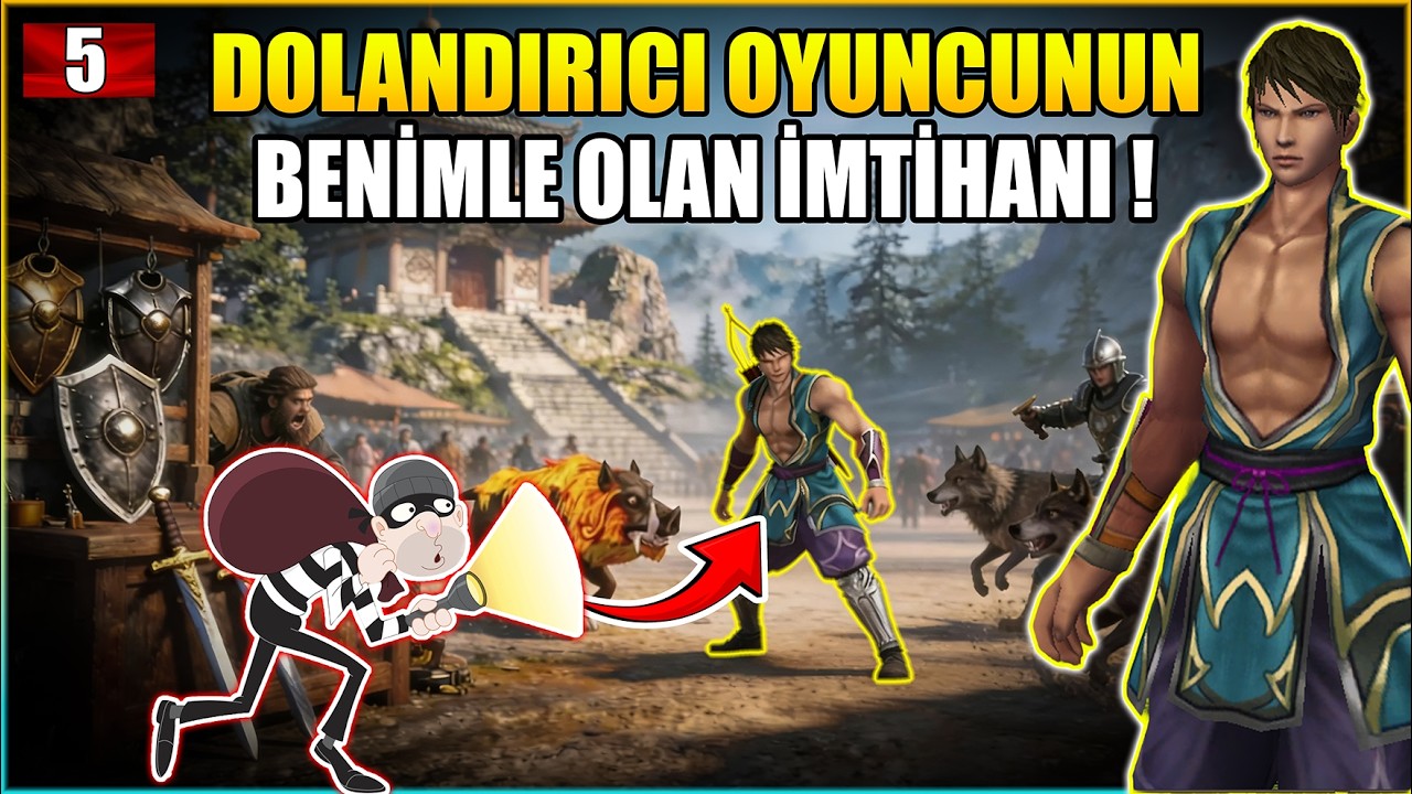 DOLANDIRICI KANDIRAMAYINCA KA&Ccedil;TI GİTTİ ! | Ticaret Serisi #5 l Metin2 Lucifer