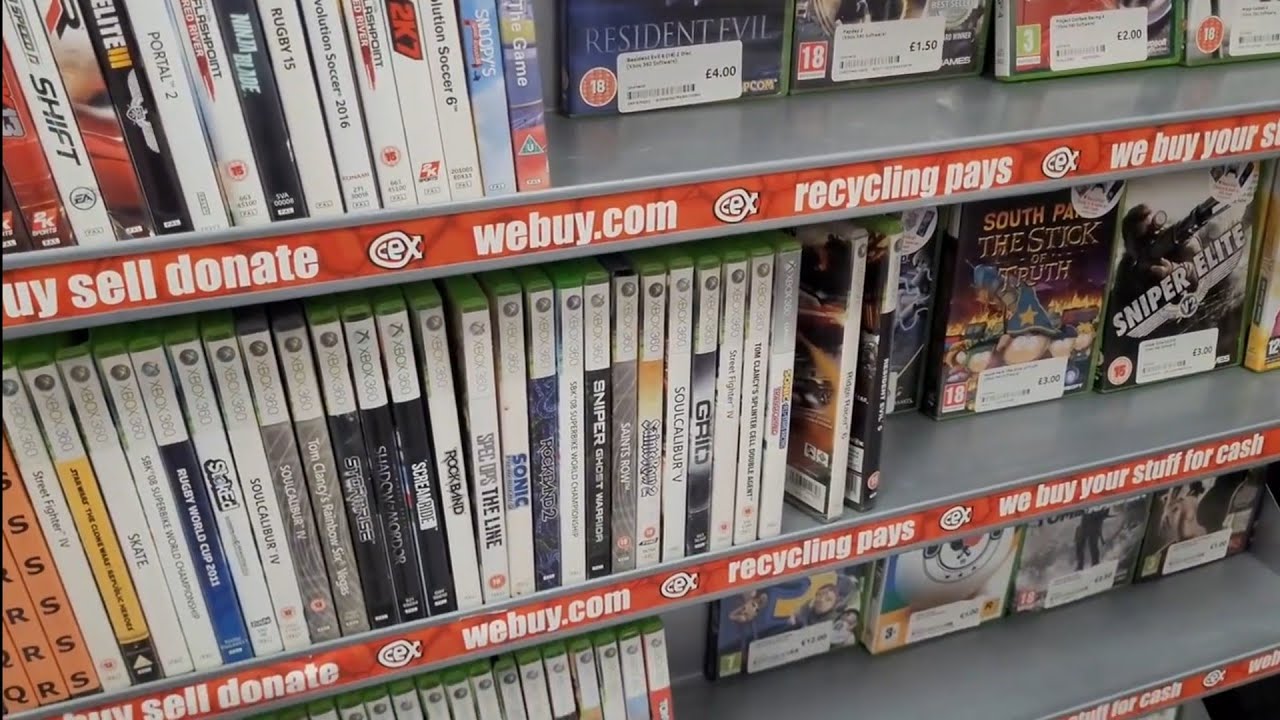 Я купил запечатанную игру для Xbox 360 в магазине CEX, добавив Switch и Xbox 360 в свою коллекцию...