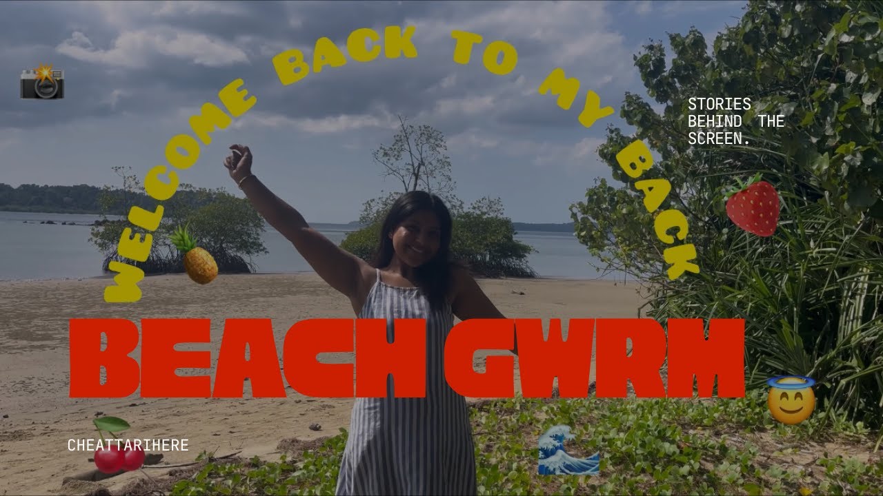 GRWM in Andaman’s Beach 🐚🌊| Soft Glam & Island Mood 🏝️ 