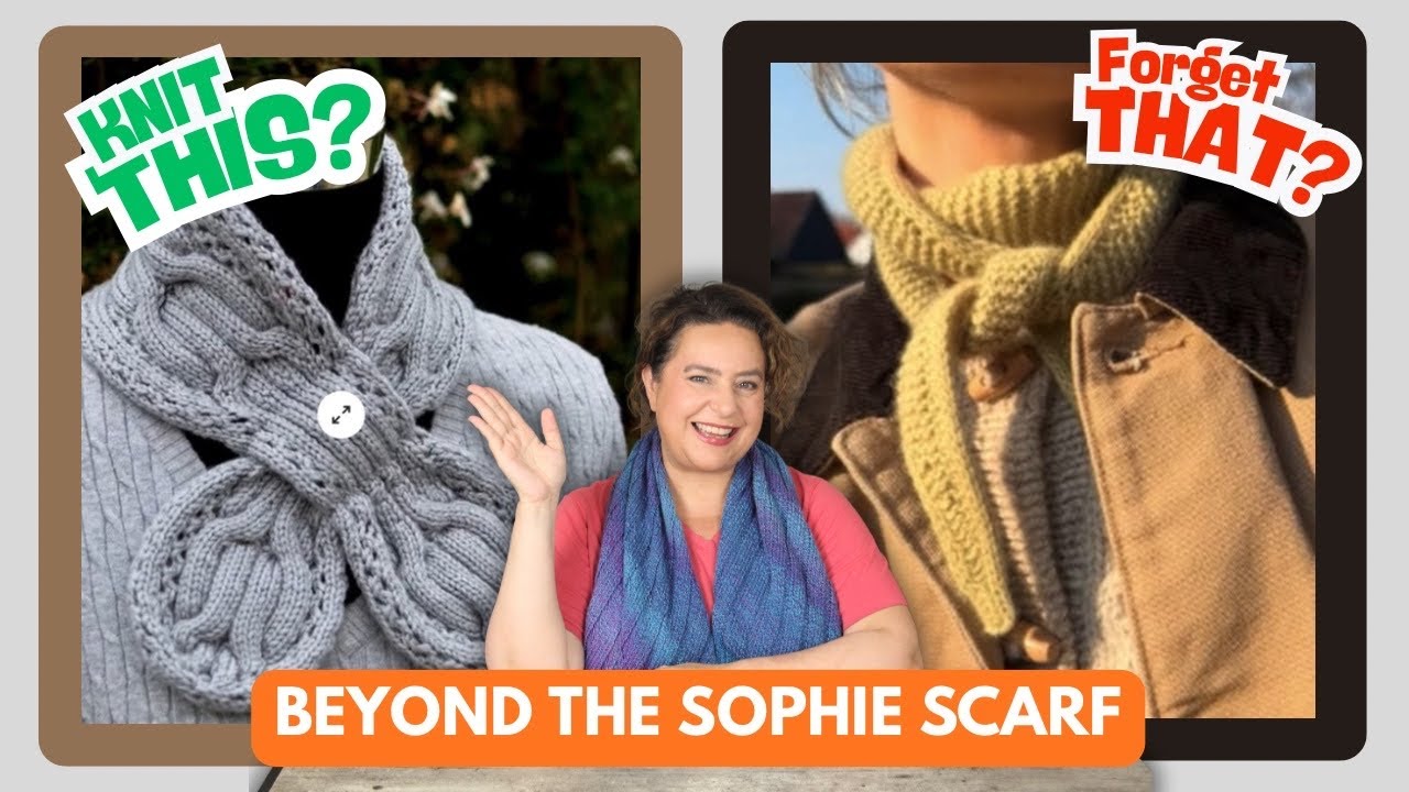 Why I Won't Knit the Sophia Scarf ... and Five Patterns I'd Make Instead