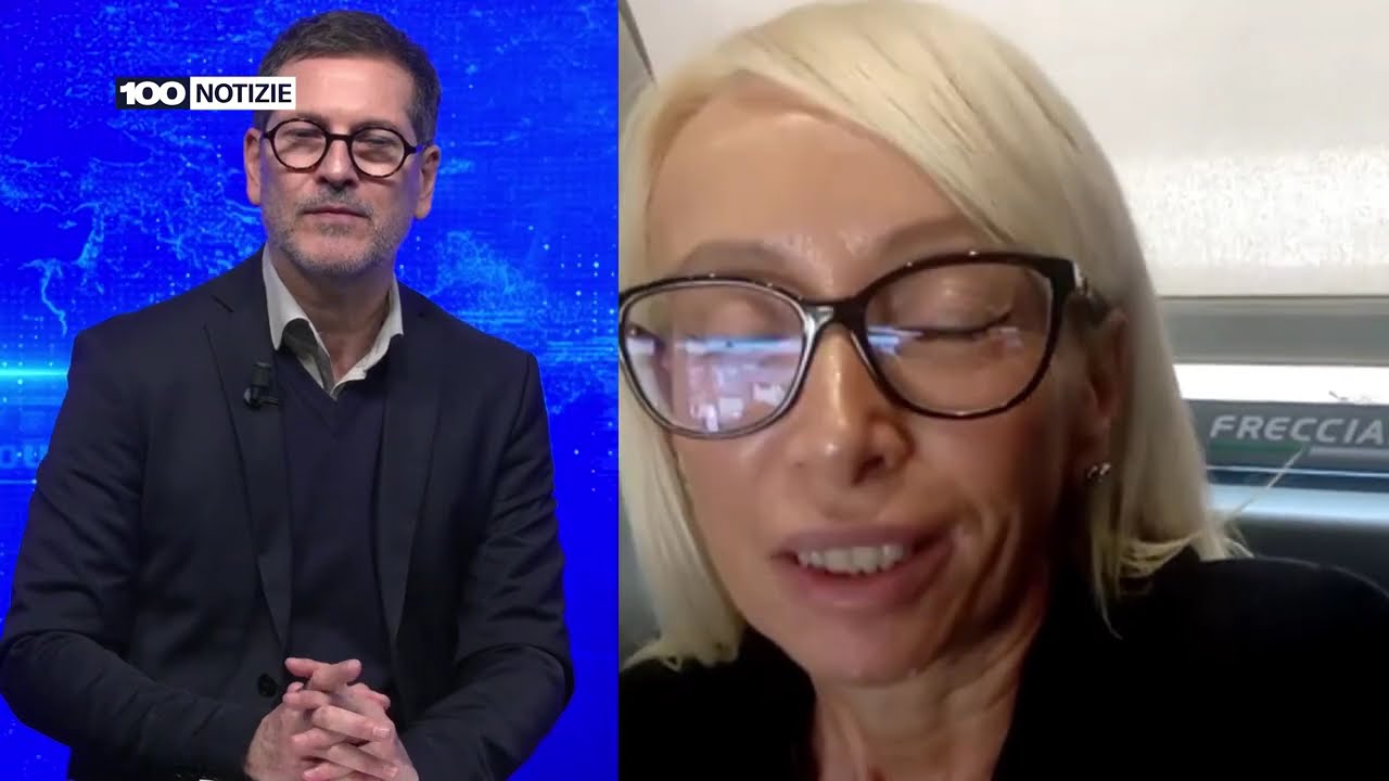 🔵LIVE ORA: TG 100 NOTIZIE 🔵 L’edizione serale con tutte le notizie del giorno, con Marina Luzzi.