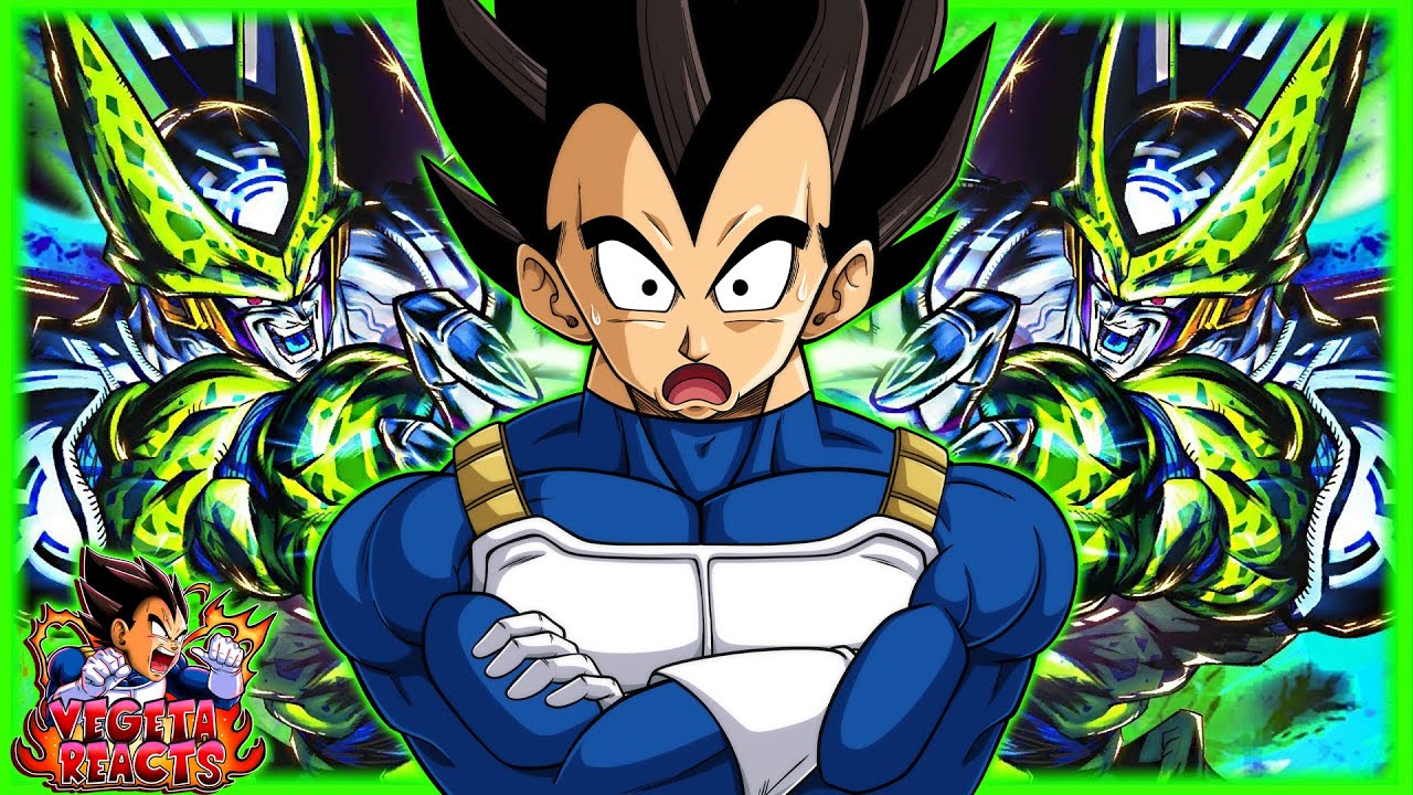 Реакция Вегеты на Perfect Cell против Perfect Cell