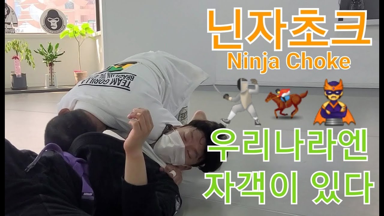 사이드포지션 초크 Side Position Choke (기술도움 : 최은국)