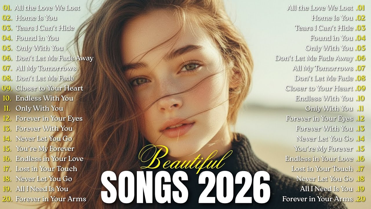 When Love Moves Softly 🌙 | Emotional Romantic English Songs for Quiet Hours