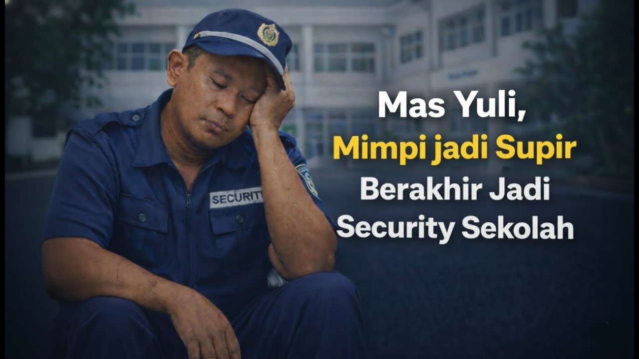Cita-Cita Jadi Supir Mas Yuli Terdampar Menjadi Security Sekolah Part 1