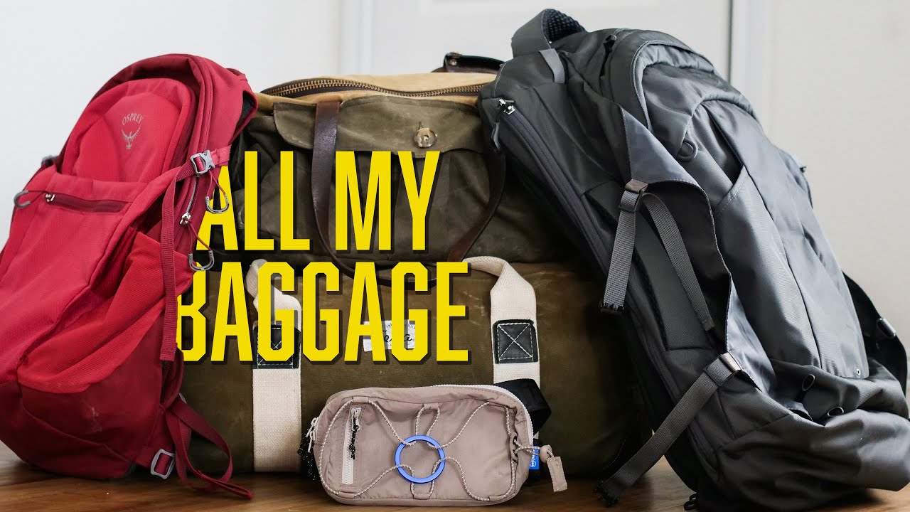 All My Baggage | My 6 Favorite Bags for Daily Use and Travel