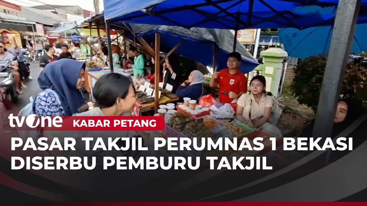 Kegiatan Berburu Takjil di Perumnas 1 Bekasi Semakin Seru dan Beragam | Kabar Petang