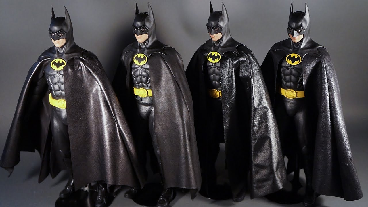 Hot Toys DX09 Batman Keaton Figure Custom Cape Tony Mei Review 2.0 3.0 Final Deluxe Battle Capes