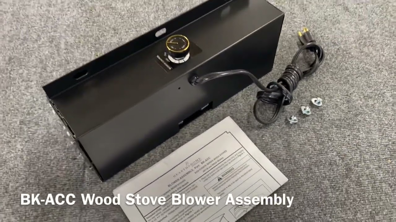 BK-ACC Wood Stove Blower Kit