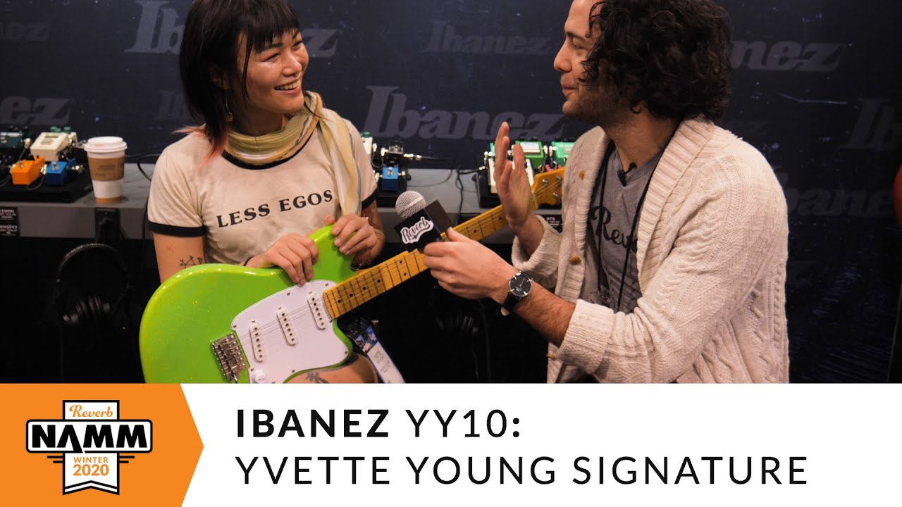 Yvette Young on Her New Ibanez YY10 Signature at Winter NAMM 2020