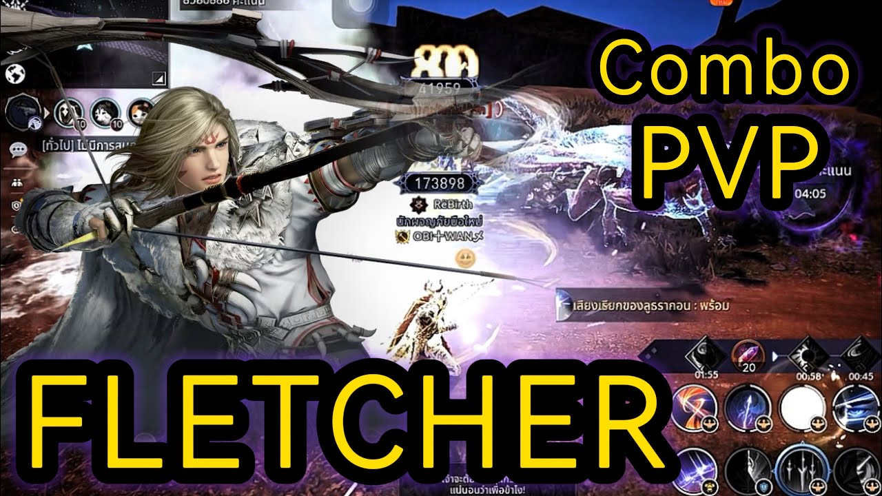 BDM - Black Desert mobile 🪽 FLETCHER 🏹SKILL BUILD | COMBO | NOVS |  thanks like & subscribe 💕