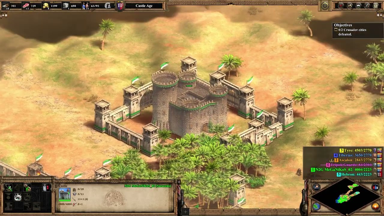 Jihad! - Saladin - Age of Empires II: Definitive Edition - Hard Walkthrough