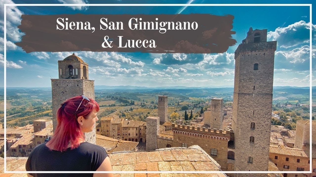🇮🇹 TOSKANA - Siena, San Gimignano, Lucca