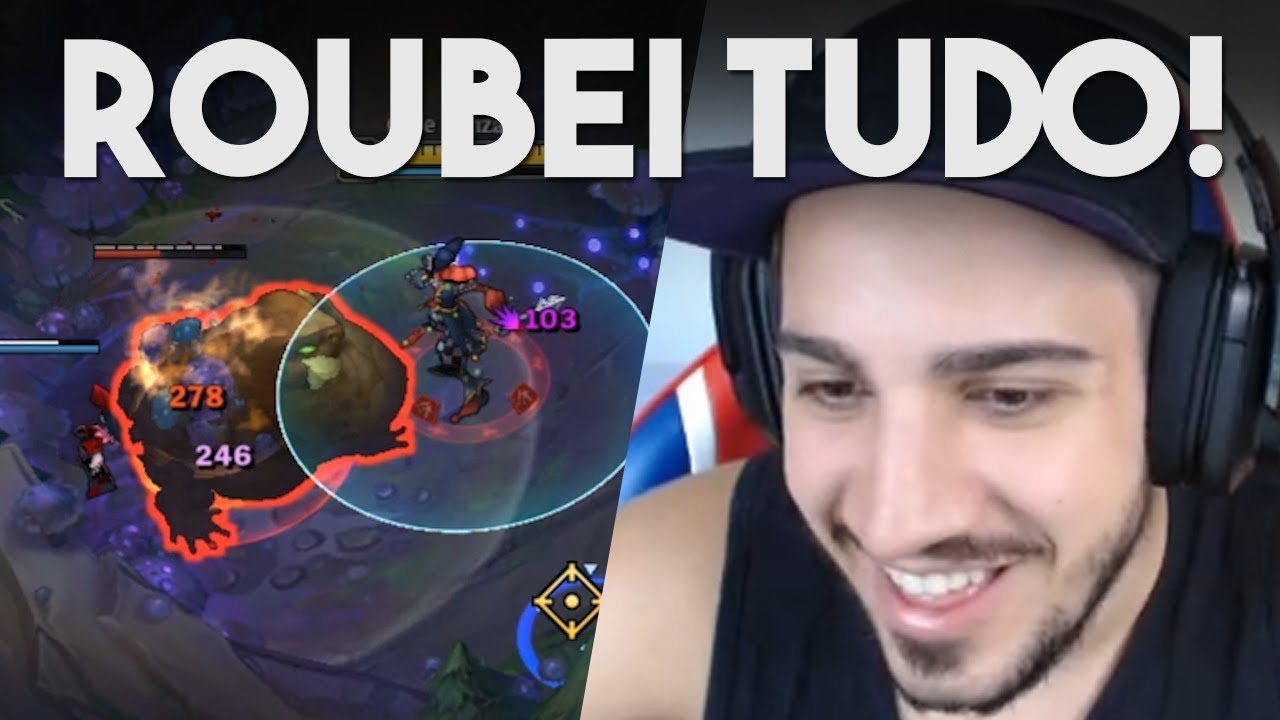 LIMPEI A JUNGLE INIMIGA E TILTEI O CARA!