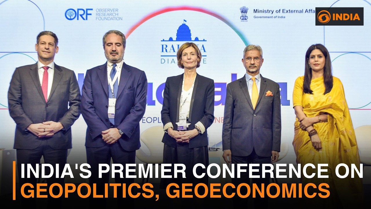India's premier conference on geopolitics, geoeconomics