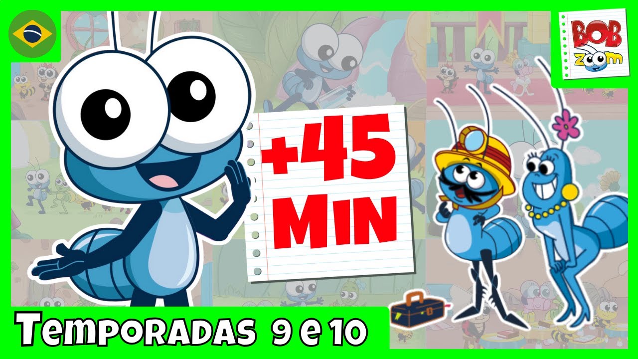 Temporadas 9 e 10 - Completo | Bob Zoom | Vídeo Infantil Musical Oficial @BobZoom