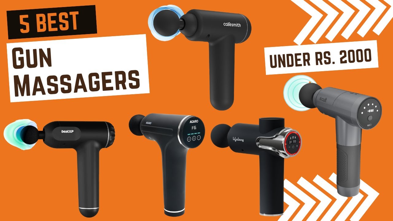 Best Body Massage Gun Under Rs. 2000 | Top 5 Gun Massagers in 2025 | Best Body Massager in India
