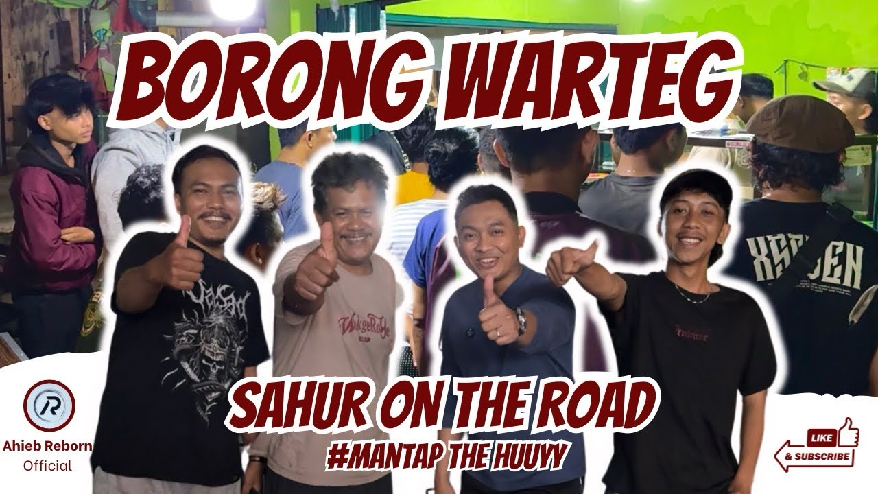 BORONG WARTEG‼️SAHUR ON THE ROAD DI KOTA BANDUNG