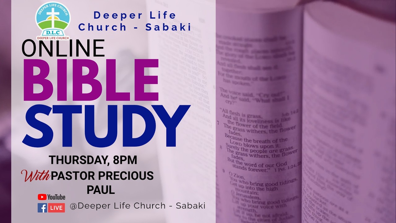 MIDWEEK SERVICE || Online Bible Study