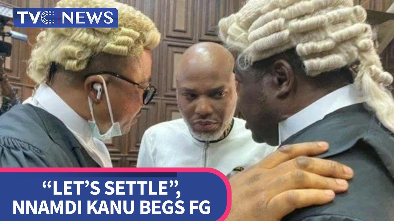 Issues With Jide: Nnamdi Kanu Begs FG, Says Please Let's Settle