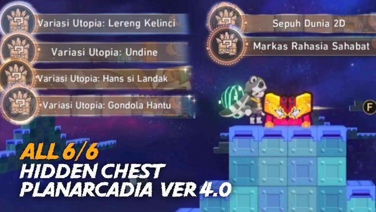All 6/6 Hidden Chest Planarcadia | Variasi Utopia • Hidden Achievement Honkai Star Rail Ver 4.0