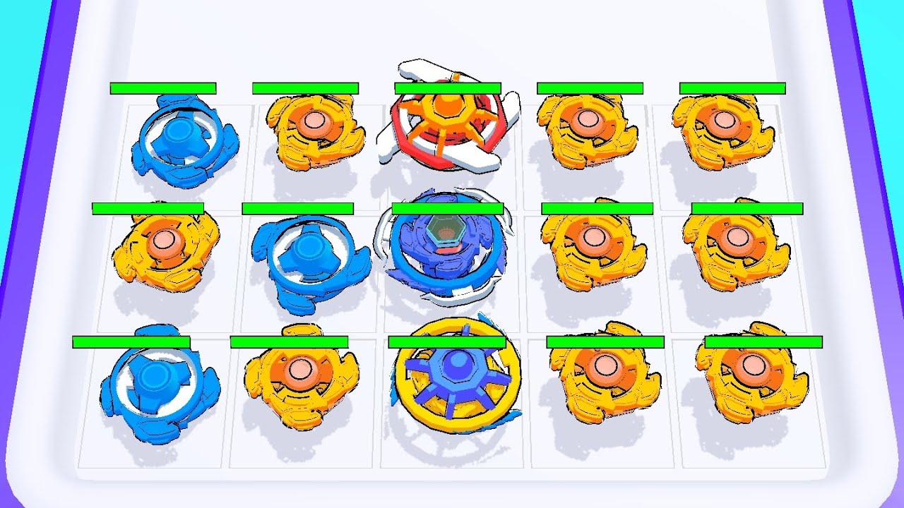 Spinner Battle Merge Master New Update - Max Level Gameplay Spinner Battle - Merge Gameplay 2