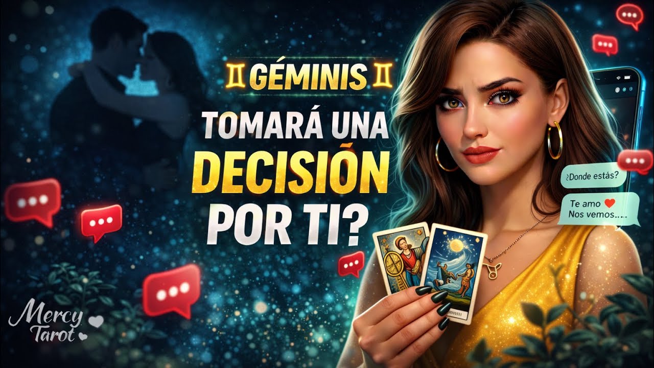 GÉMINIS ♊ YA NO PUEDE OCULTARLO… TE ELIGE O TE PIERDE PARA SIEMPRE 😮💞