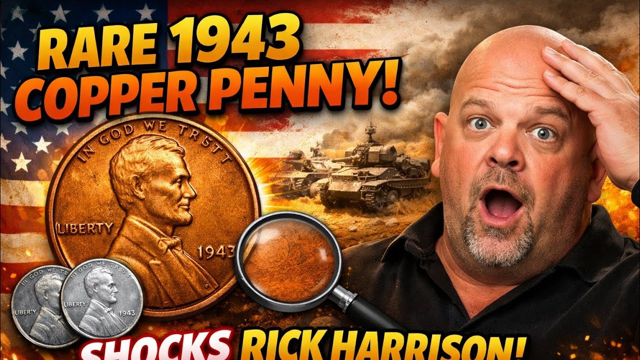 The $1 Million 1943 Copper Penny That Shocked Rick Harrison! 😱