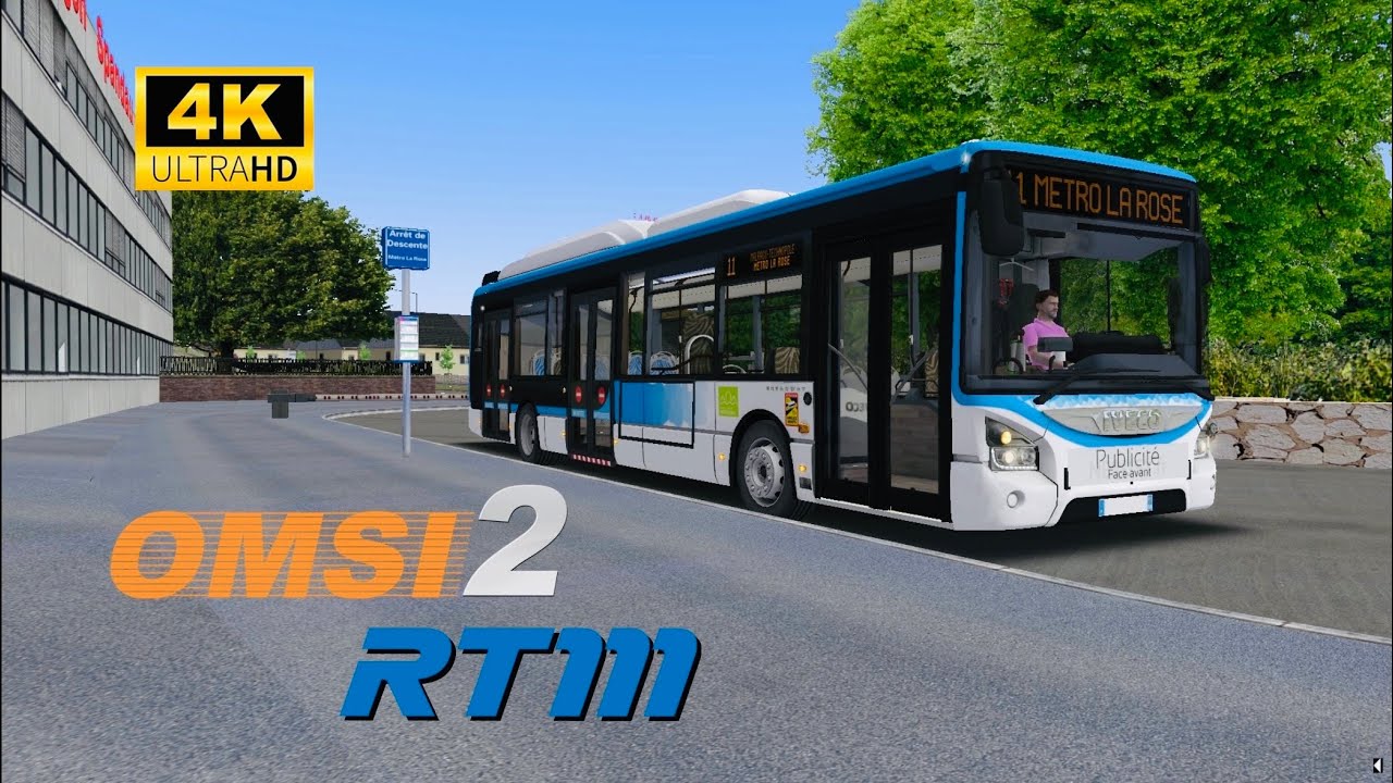 OMSI 2 - Ligne 11 en Iveco Urbanway GNV ( Boite ZF ) - RTM Marseille