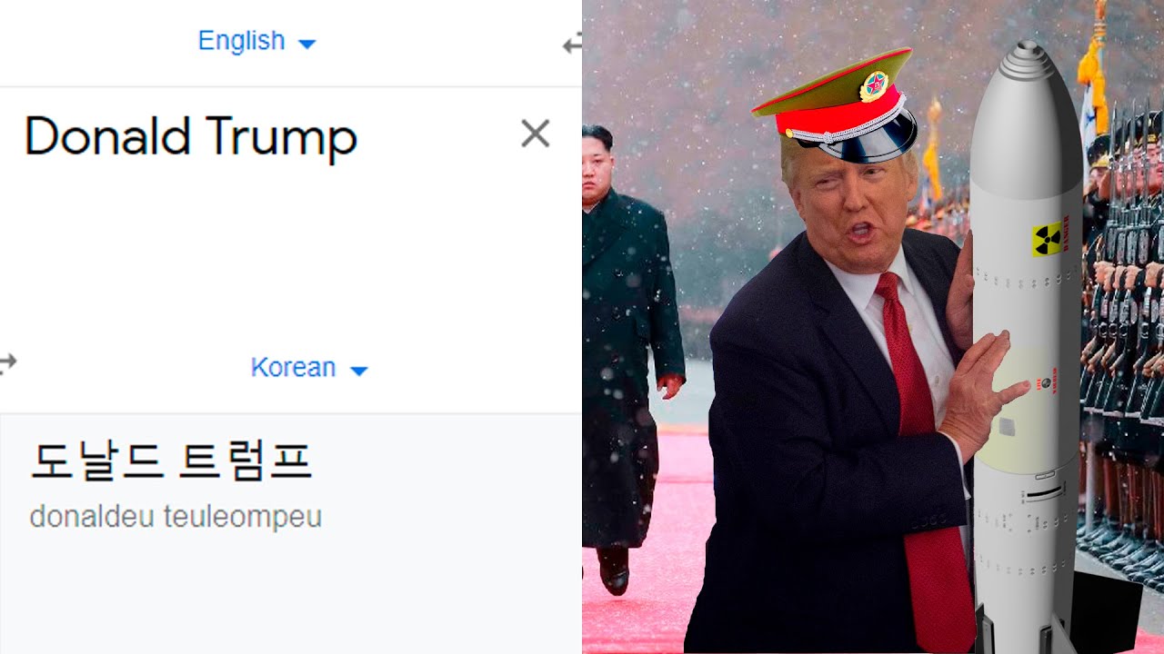 Donald Trump in different languages meme (Part 2)