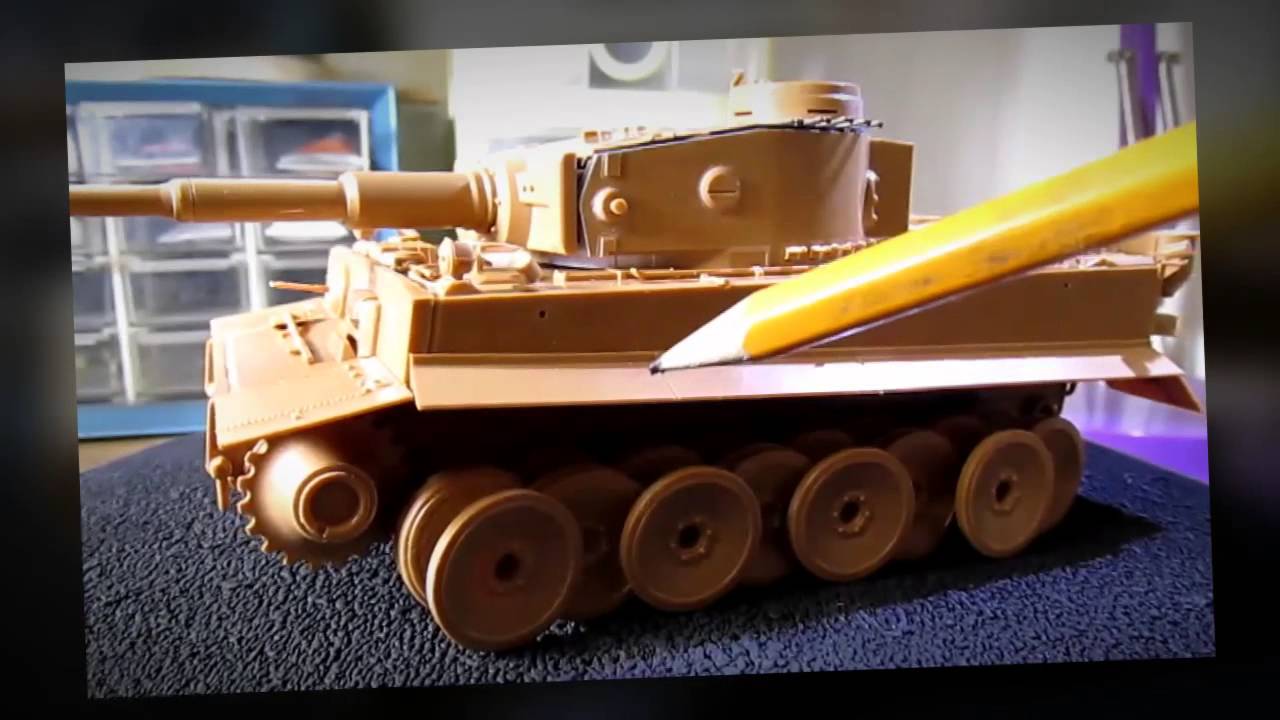 Сборка модели танка Zvezda Tiger 1 Ausf. E в масштабе 1/35. От начала до конца.