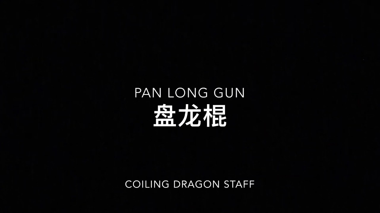 Pan Long Gun Coiling Dragon Staff of 彭清 Peng Qing
