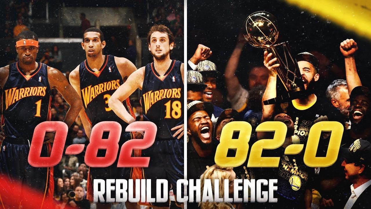 0-82 to 82-0 Rebuilding Challenge in NBA 2K19