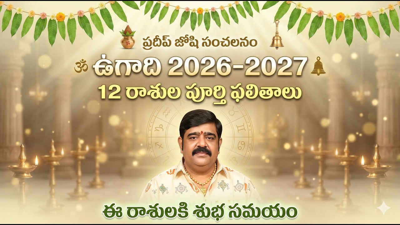 ఉగాది 2026–2027 | 12 రాశుల పూర్తి ఫలితాలు | Venu Swamy విశ్లేషణ | #ugadirasiphalalu