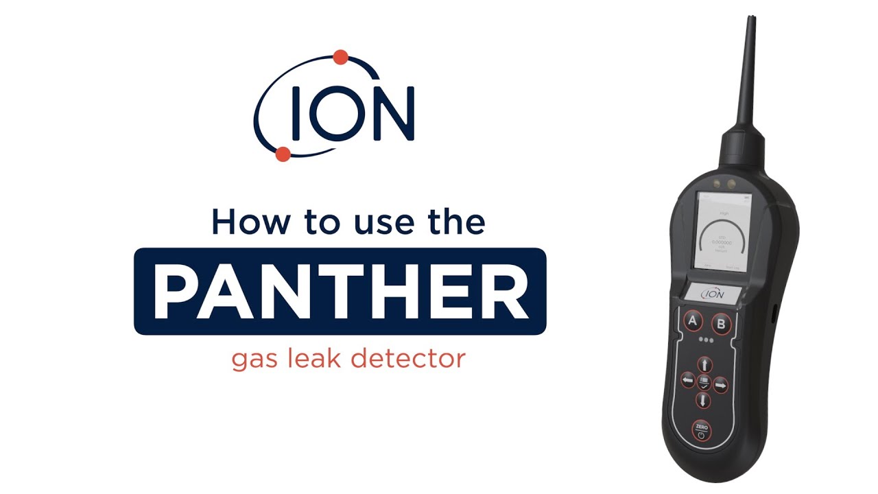 How to use the Panther leak detector from ION Science