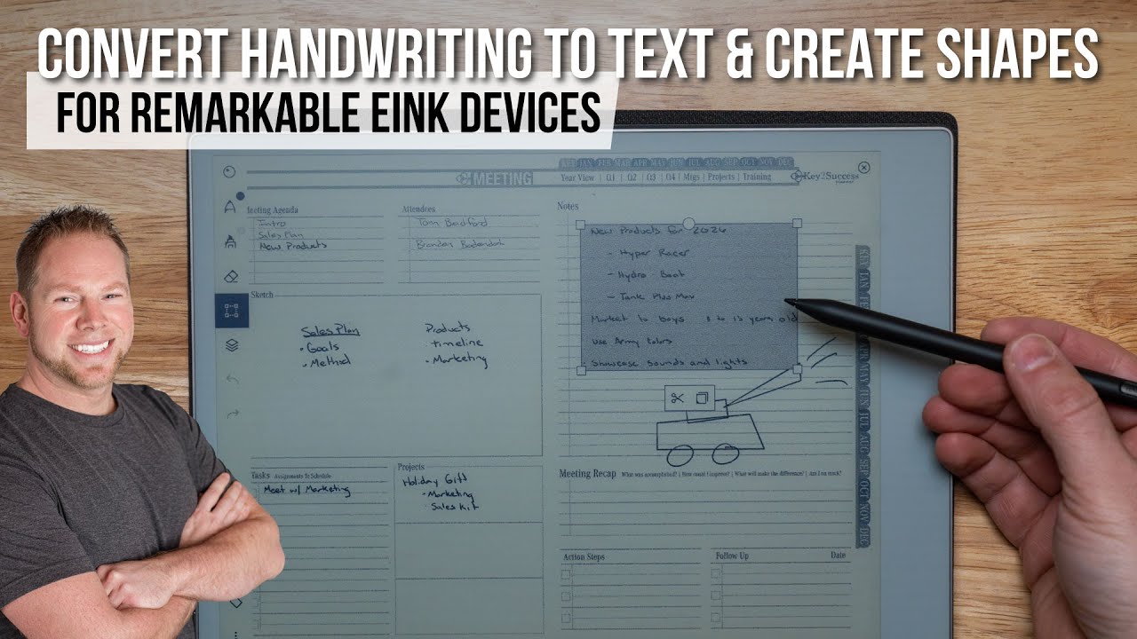 Converting Handwriting to Text and Creating Shapes | FOR DIGITAL PLANNERS