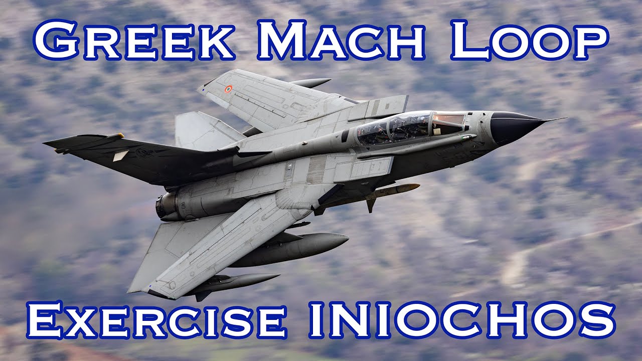 NATO EXERCISE INIOCHOS - Greek Low Level Fast Jet Action