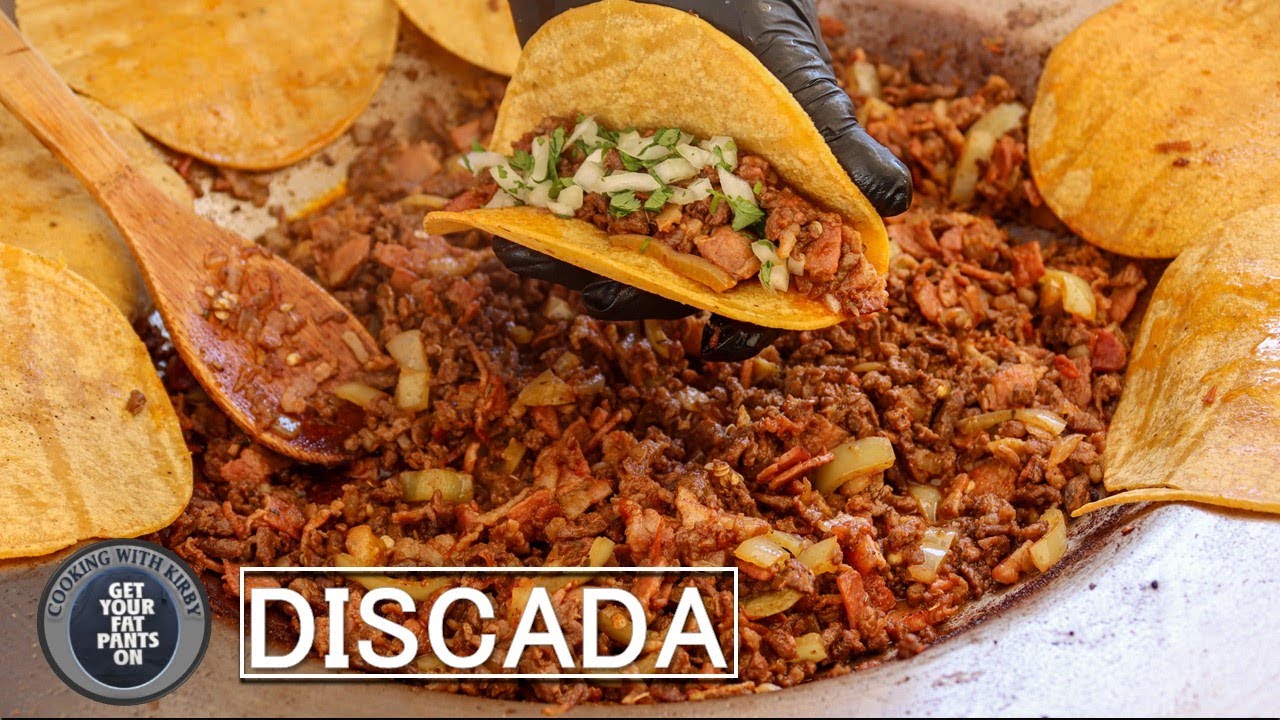 A Delicious Sonoran Style Discada Mexicana - Mexican Food