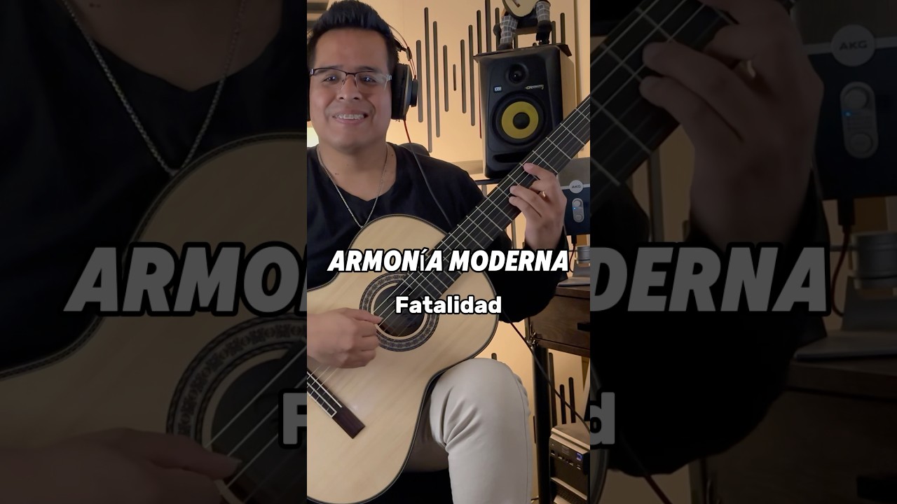 Tutorial de Armon&iacute;a Moderna.         Fatalidad  #guitarra latinoamericana #guitarristaslatinos