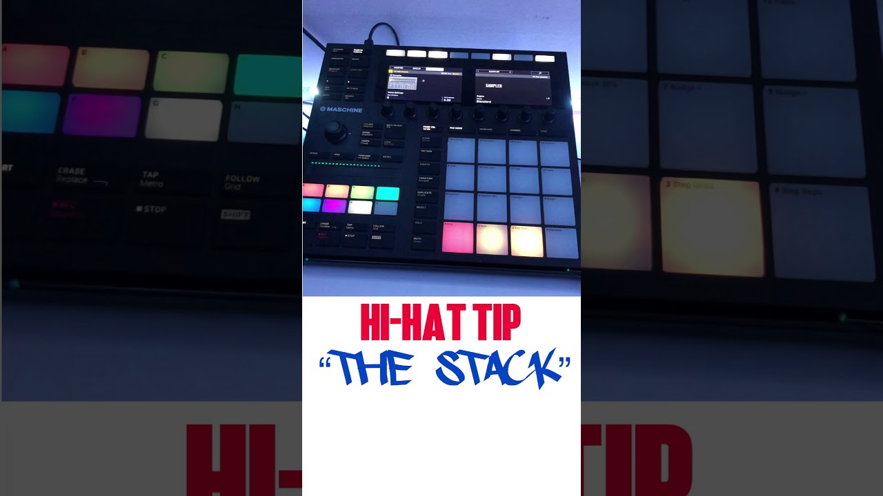 HOW TO MAKE BETTER BOOM BAP DRUMS IN 1 MINUTE.  #Shorts (Hi-Hat Series: Episode: 001)