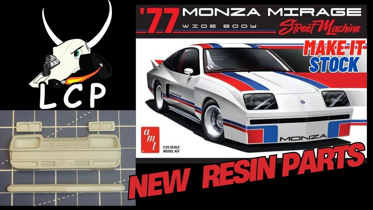 New Resin Stock Nose From Luka Cee Products For The AMT Monza Mirage