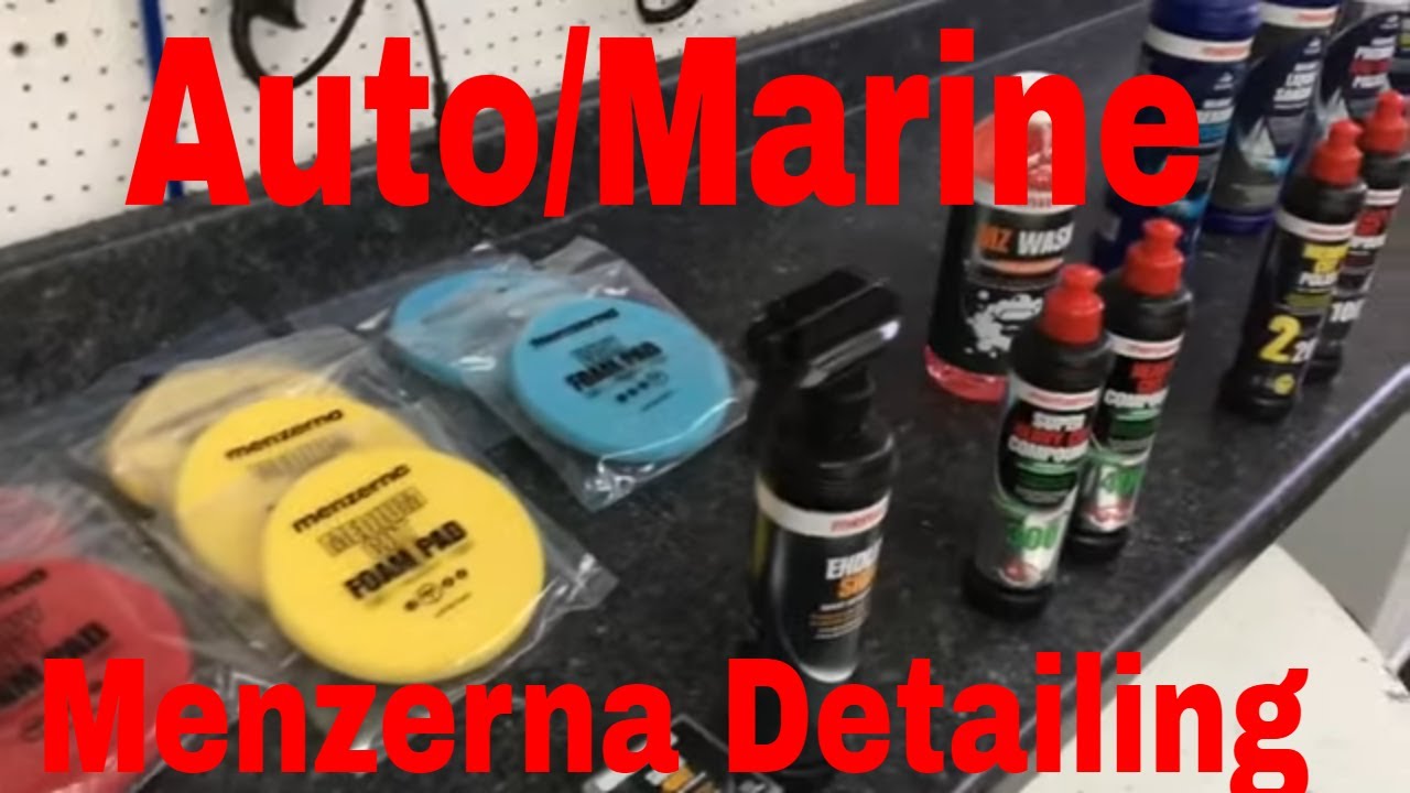 Menzerna-USA Auto/Marine Detailing Products! Plus! Protection Comparison Including PowerLock!!
