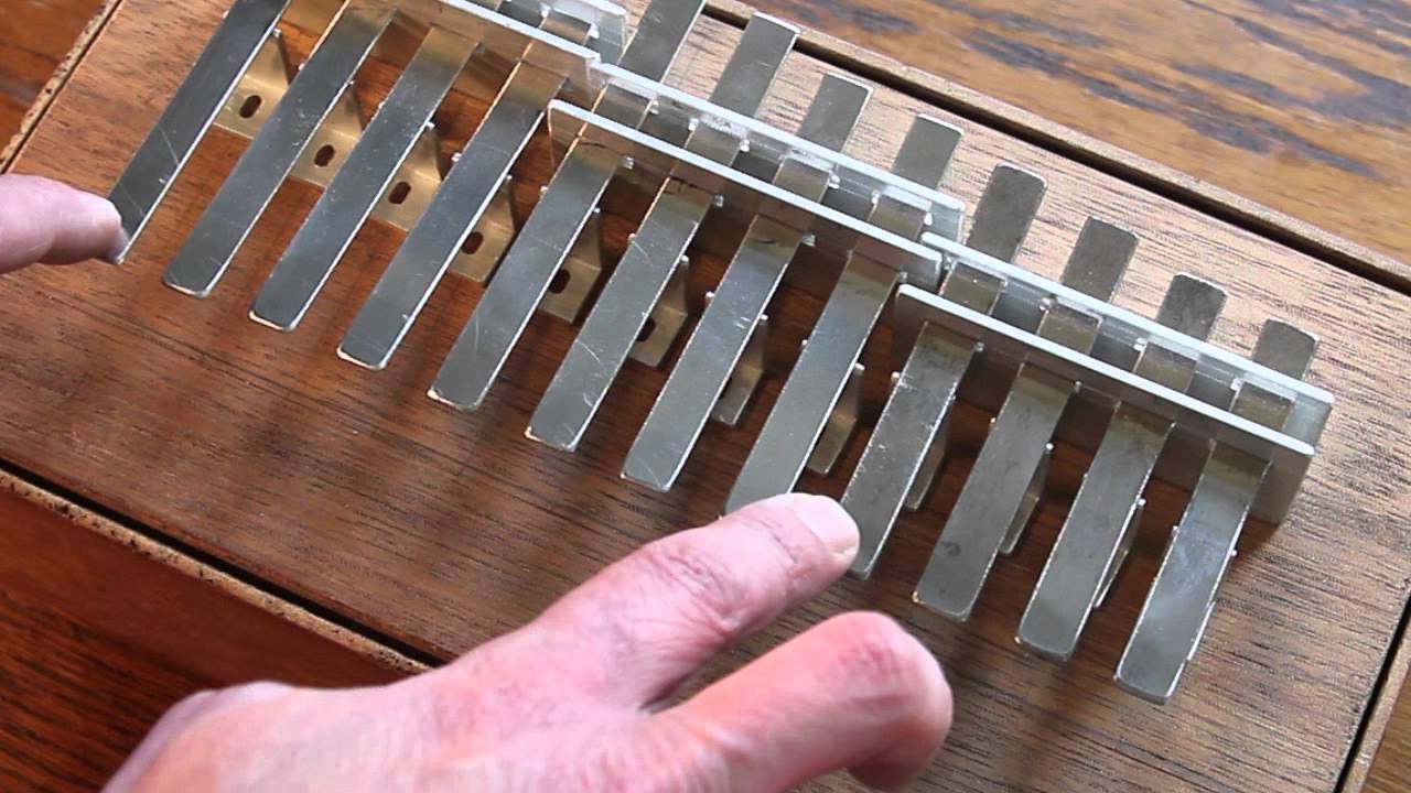 12-tone Linear Kalimba