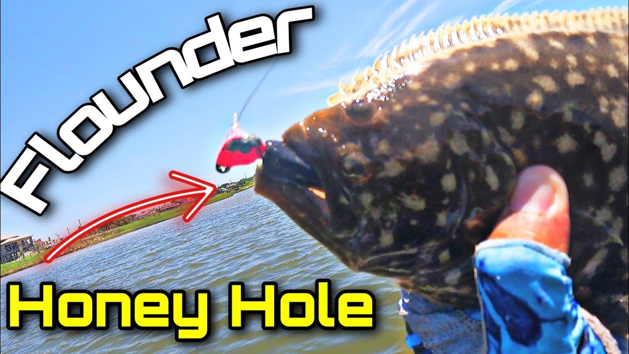 Flounder Hole | Kayak Fishing Galveston Texas