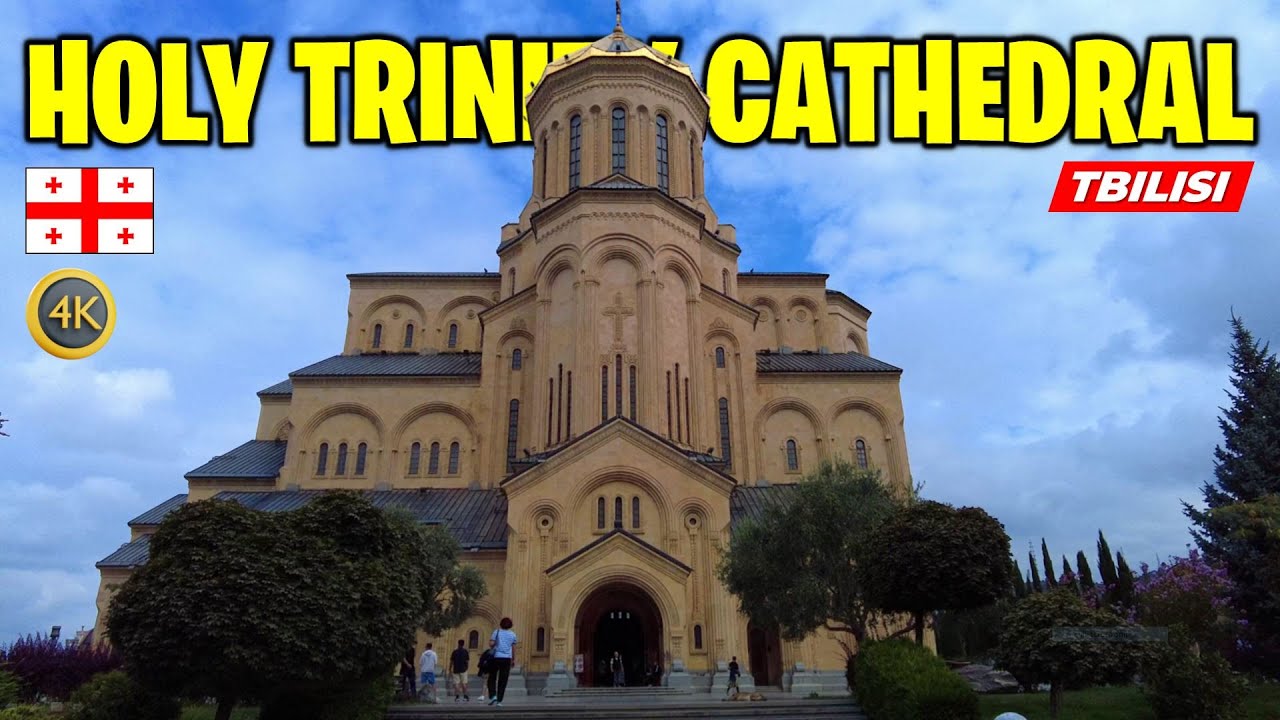 Georgia’s Largest Church Walking Tour 🇬🇪 Holy Trinity Cathedral Tbilisi