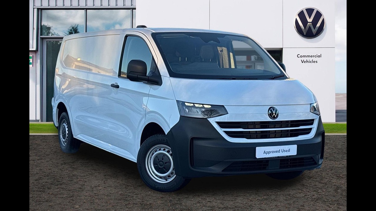 Фургон Volkswagen T28 Panel Van Commerce | Белый (прозрачный)