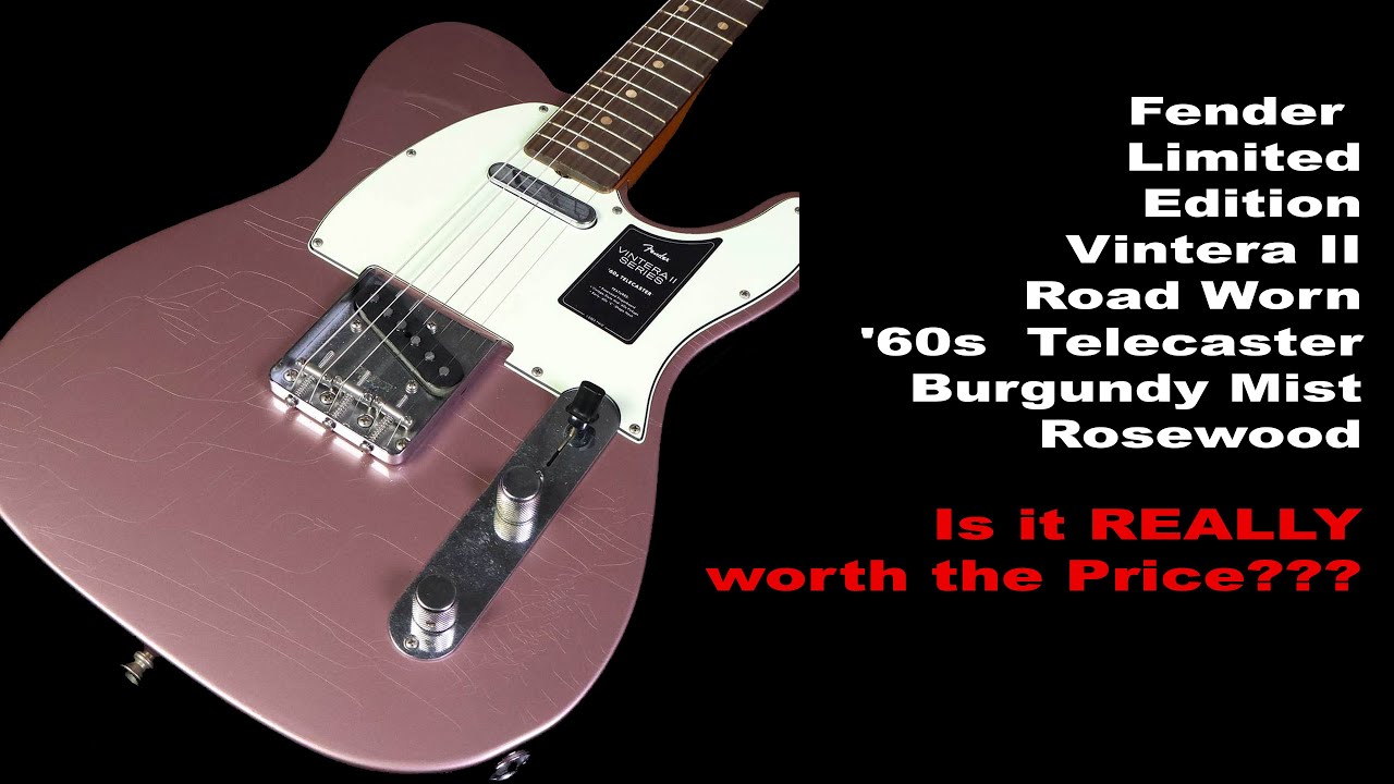 Электрогитара Fender Limited Vintera II Road Worn Telecaster 60-х годов