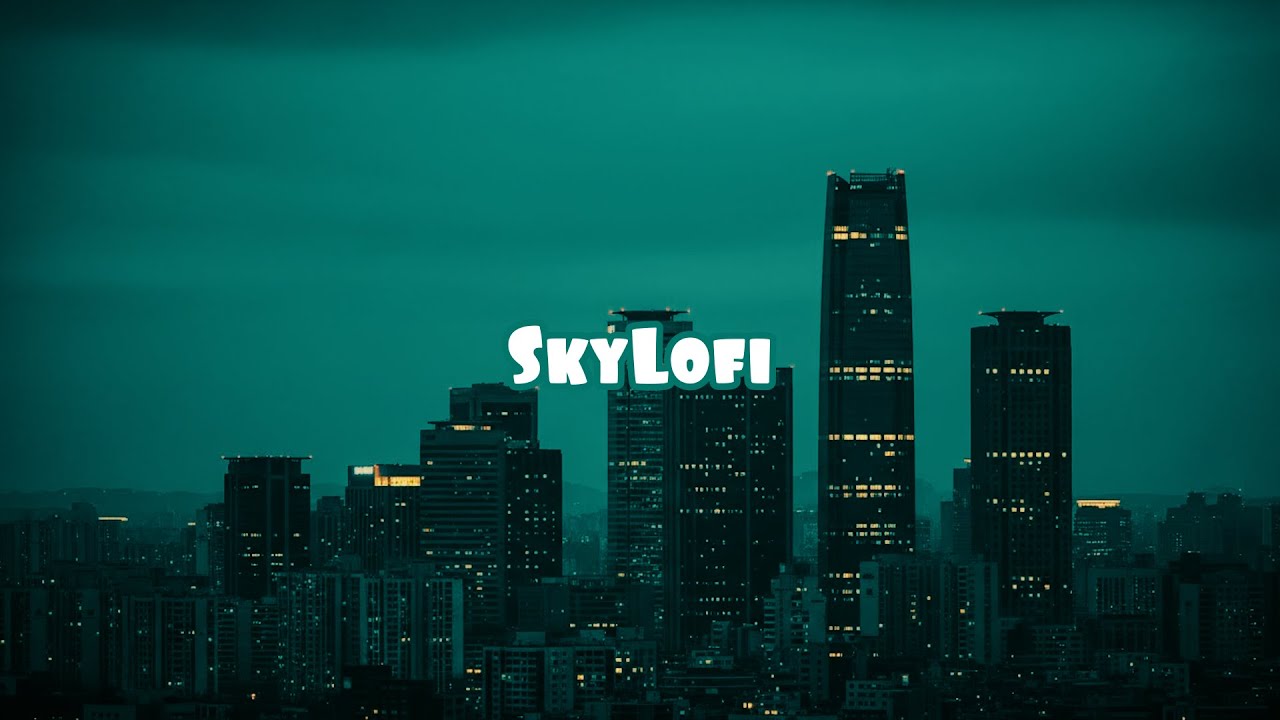 🌃 Minimal City Skyline Lofi for Relaxing 😌